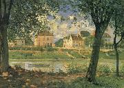 Alfred Sisley, Villeneuve la Garenne on the Seine